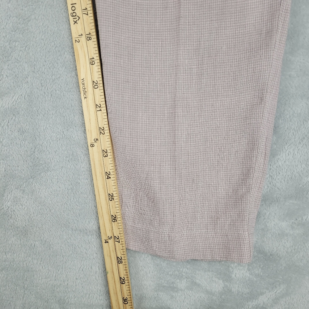 Wrap London Women's Linen Suit Set Blazer Pants Size 10 - Picture 11 of 16